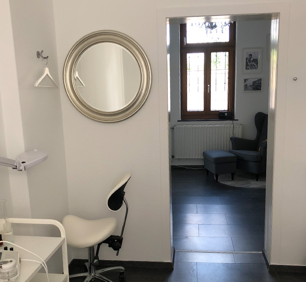 Behandlungszimmer bei Daniela Schneider Beauty Service